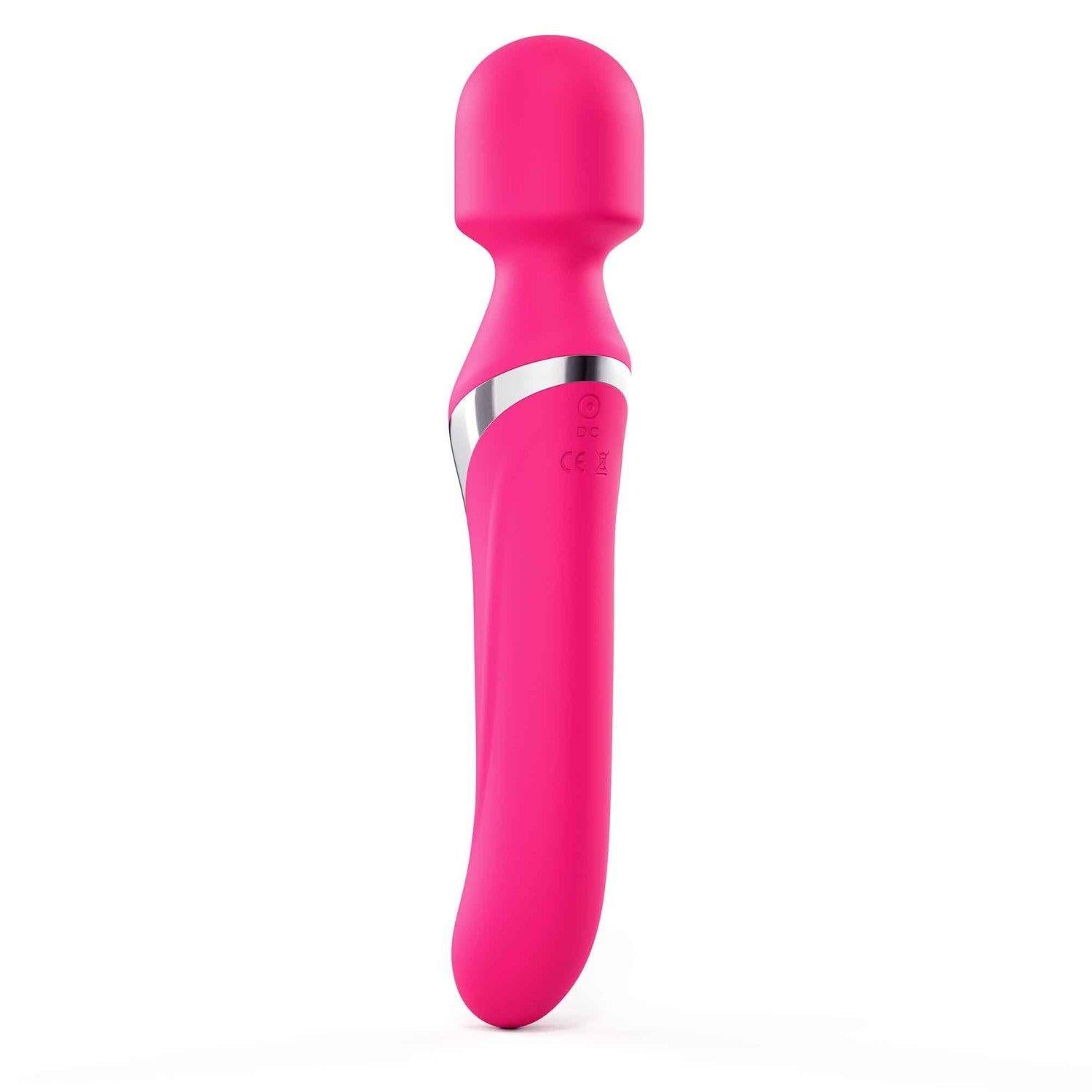 Vibrator Dorcel Dual Orgasms Magenta USB cu două fețe