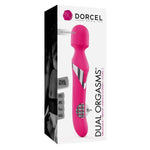 Vibrator Dorcel Dual Orgasms Magenta USB cu două fețe