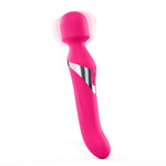 Vibrator Dorcel Dual Orgasms Magenta USB cu două fețe
