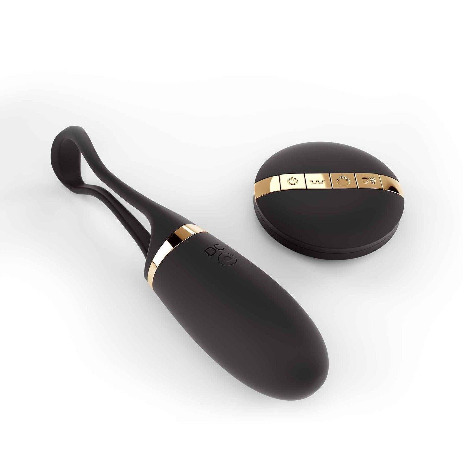Ou vibrant Dorcel Secret Delight Gold Black cu control vocal USB