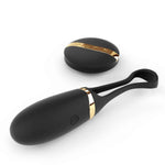 Ou vibrant Dorcel Secret Delight Gold Black cu control vocal USB