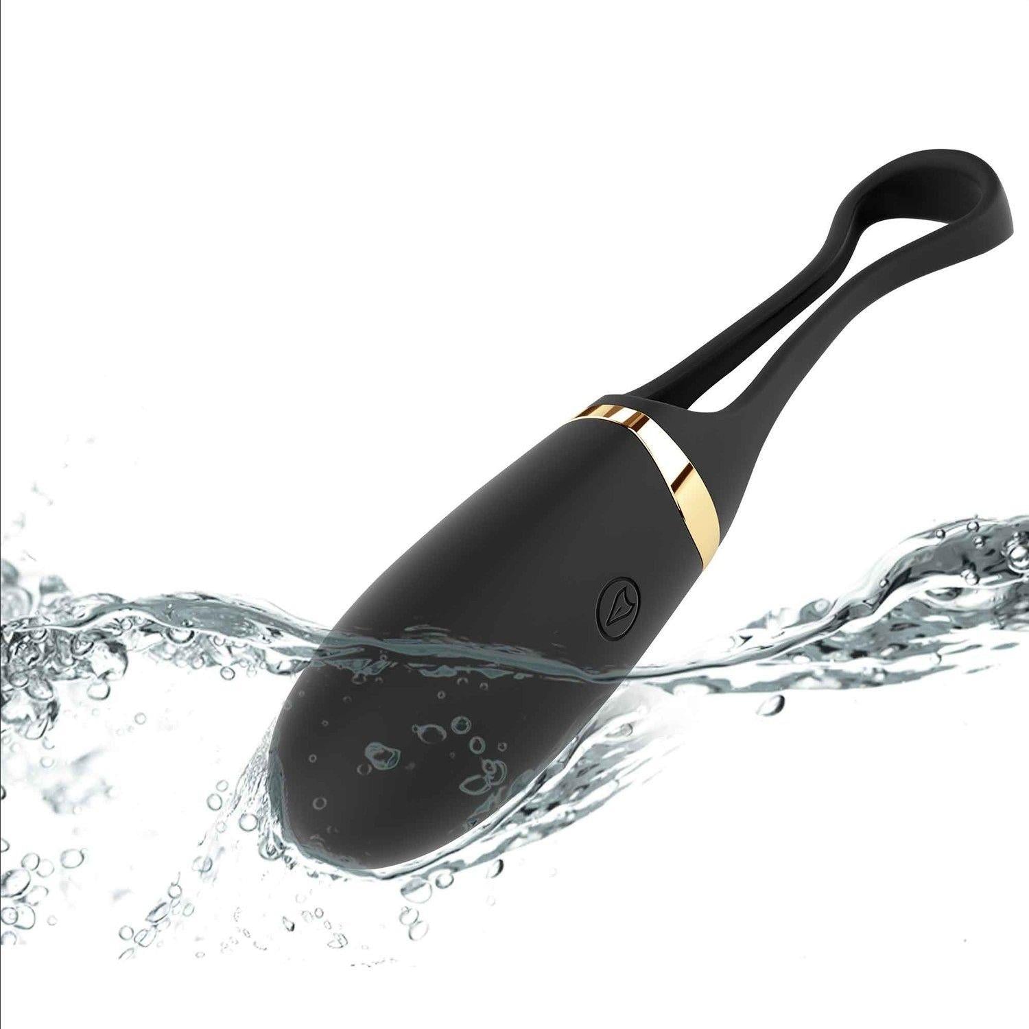 Ou vibrant Dorcel Secret Delight Gold Black cu control vocal USB