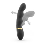 Vibrator Dorcel Too Much 2.0 pentru punctul G cu 3 motoare, negru, USB, 22 cm