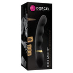 Vibrator Dorcel Too Much 2.0 pentru punctul G cu 3 motoare, negru, USB, 22 cm