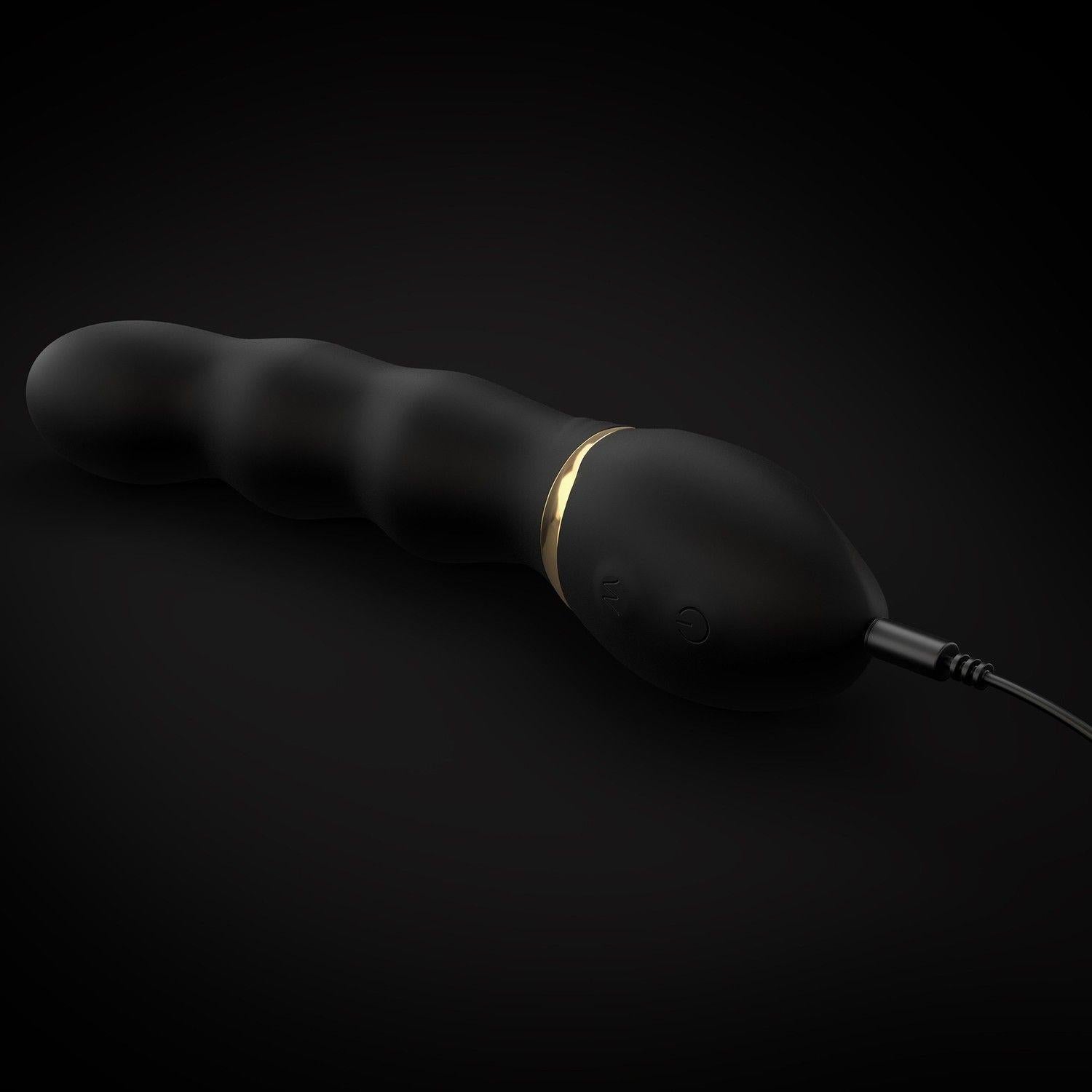 Vibrator Dorcel Too Much 2.0 pentru punctul G cu 3 motoare, negru, USB, 22 cm