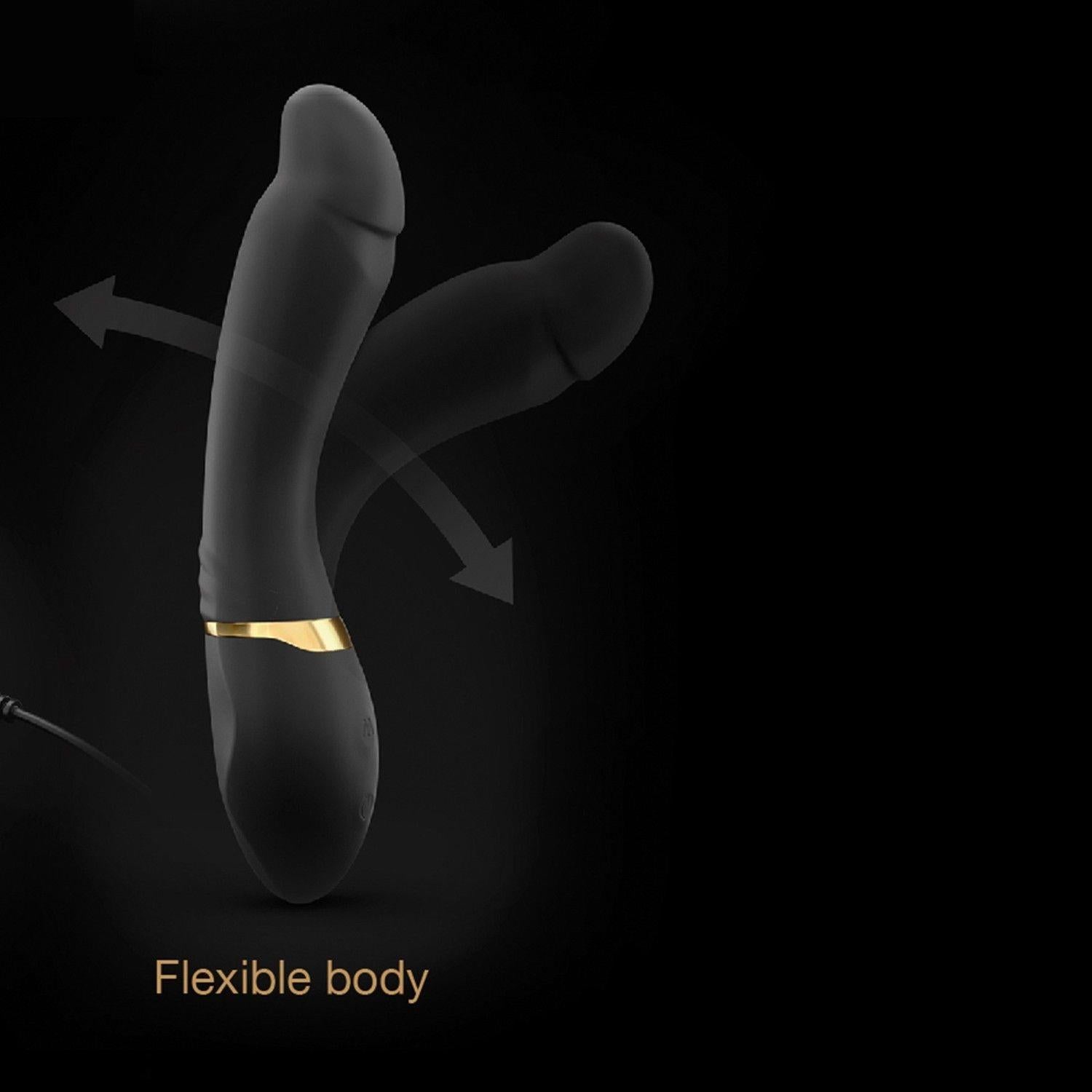 Vibrator Dorcel Tender Spot G-Spot Negru 20cm USB