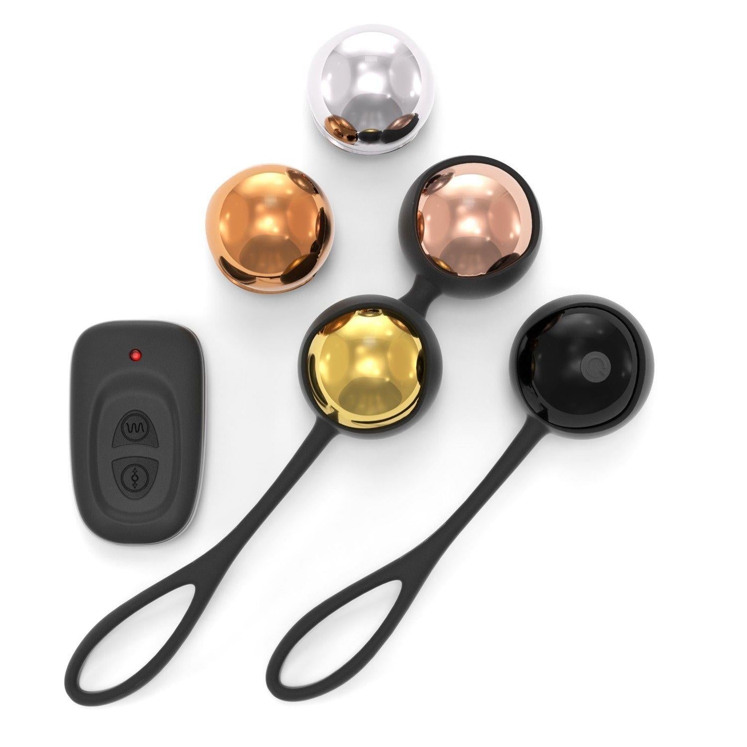 Bile vibratoare Dorcel Geisha cu telecomandă USB