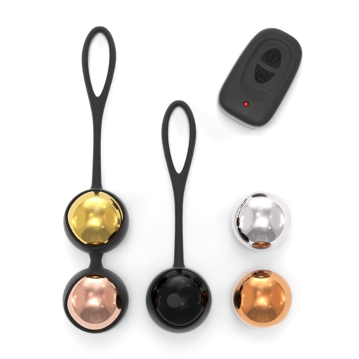 Bile vibratoare Dorcel Geisha cu telecomandă USB