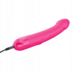 Vibrator realist Dorcel M din silicon magenta, 18 cm, USB