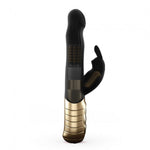 Vibrator USB Dorcel Baby Rabbit negru și auriu 22 cm