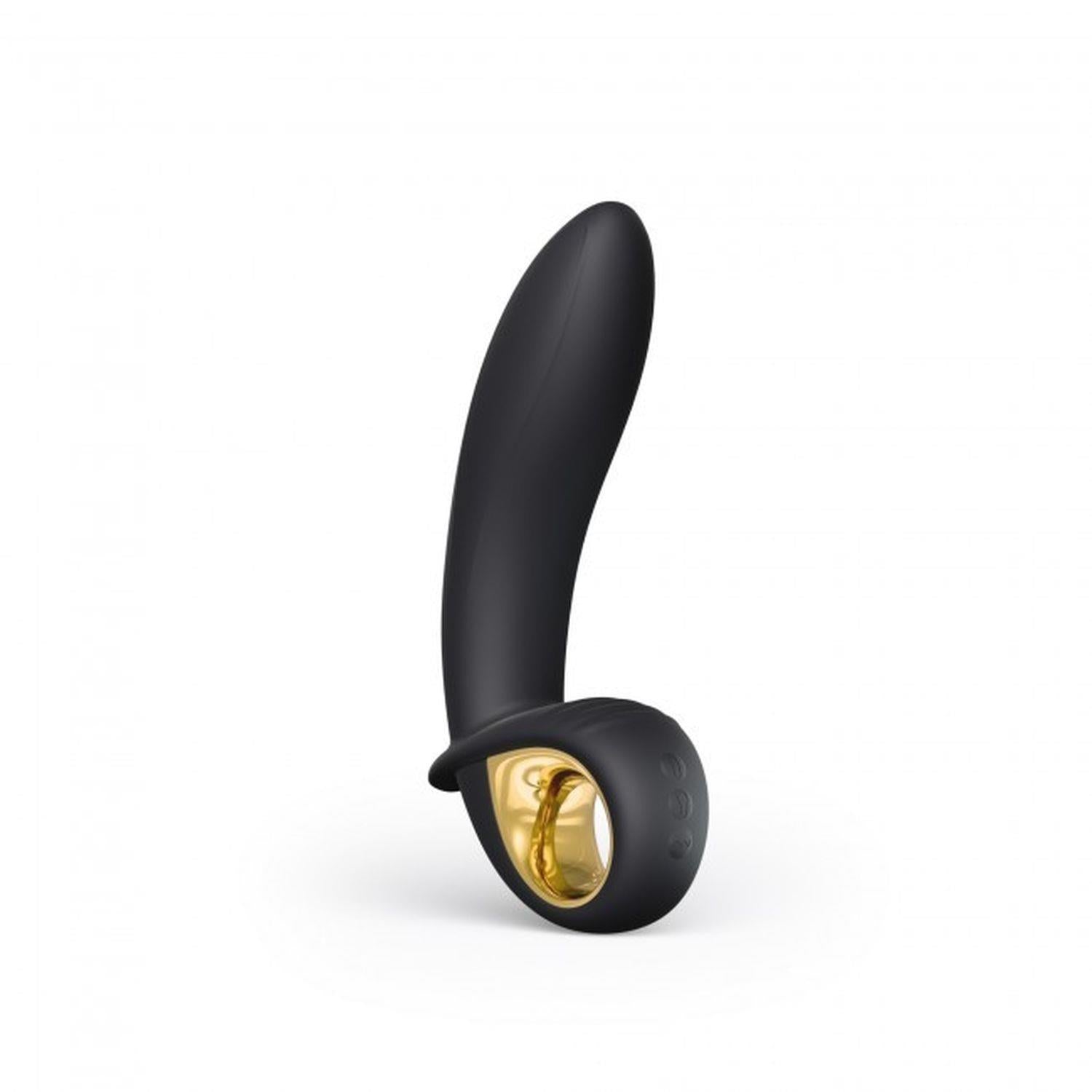 Vibrator anal Dorcel Deep Expand Silicon Negru USB 16 cm
