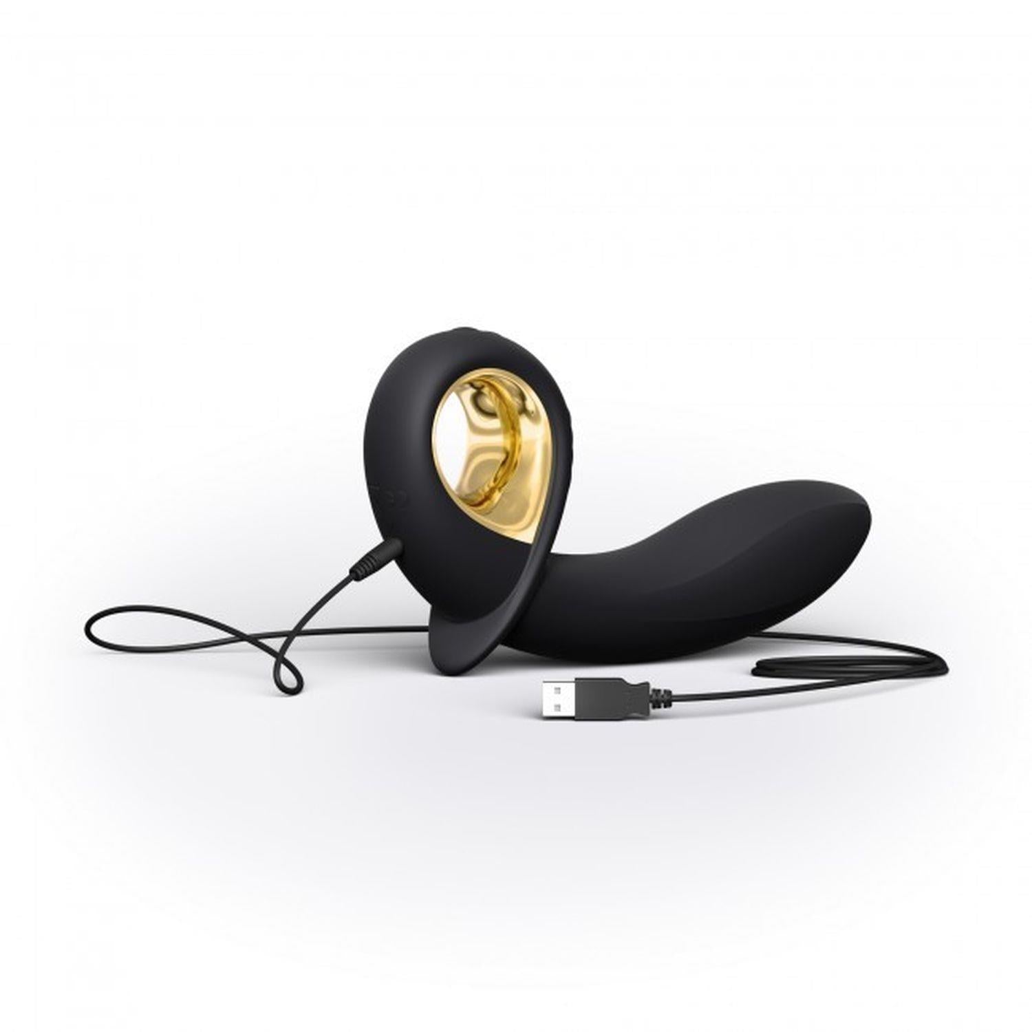 Vibrator anal Dorcel Deep Expand Silicon Negru USB 16 cm