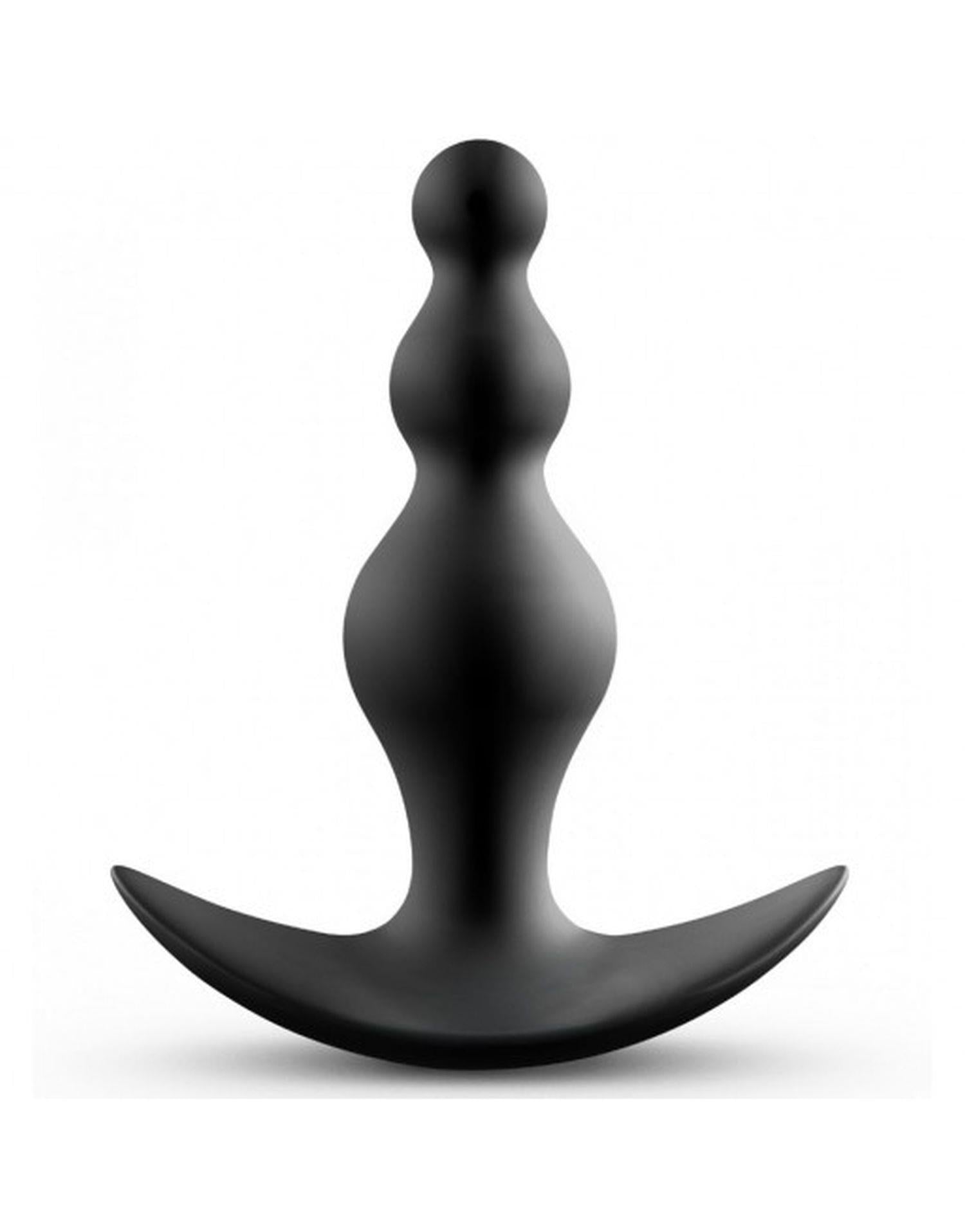 Plug anal din silicon cu mărgele Dorcel S 10 cm