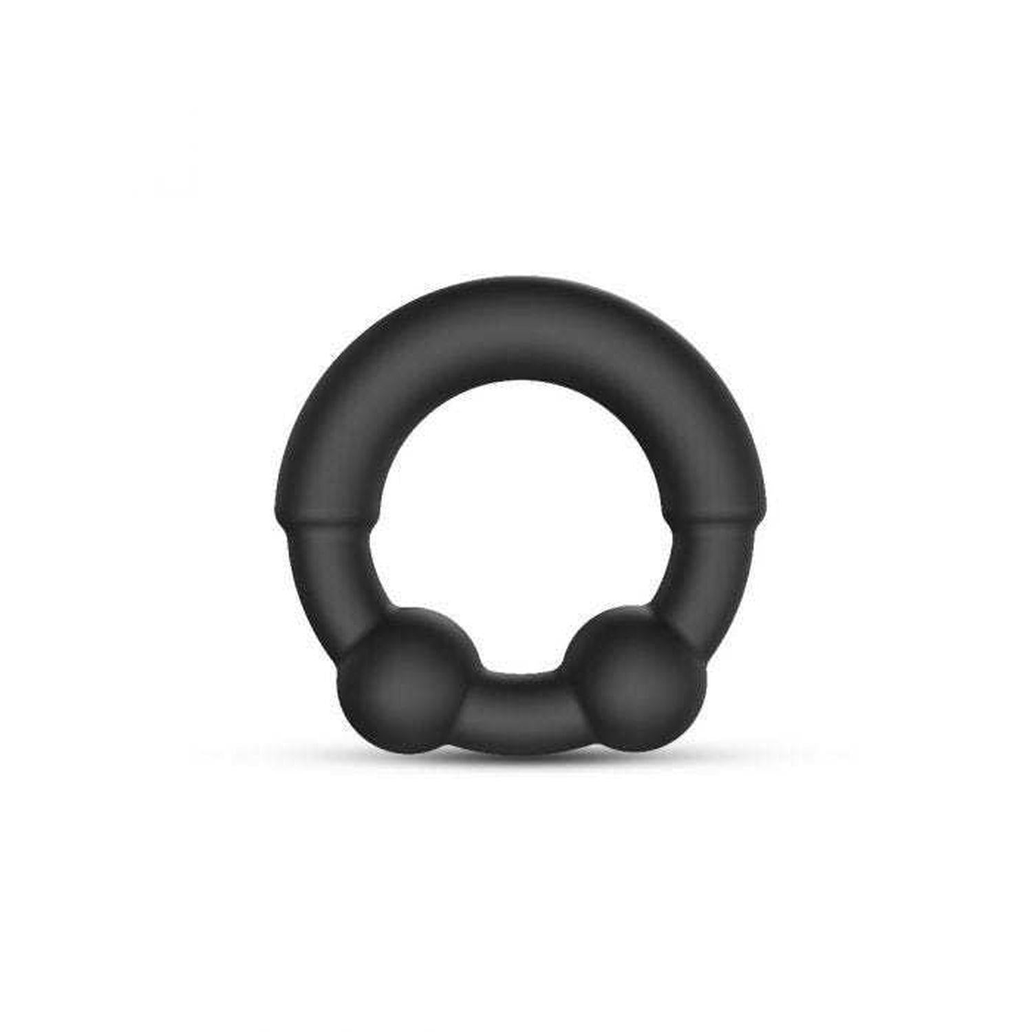 Inel de erecție din silicon Dorcel Stronger Ring cu știfturi metalice