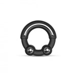 Inel de erecție din silicon Dorcel Stronger Ring cu știfturi metalice