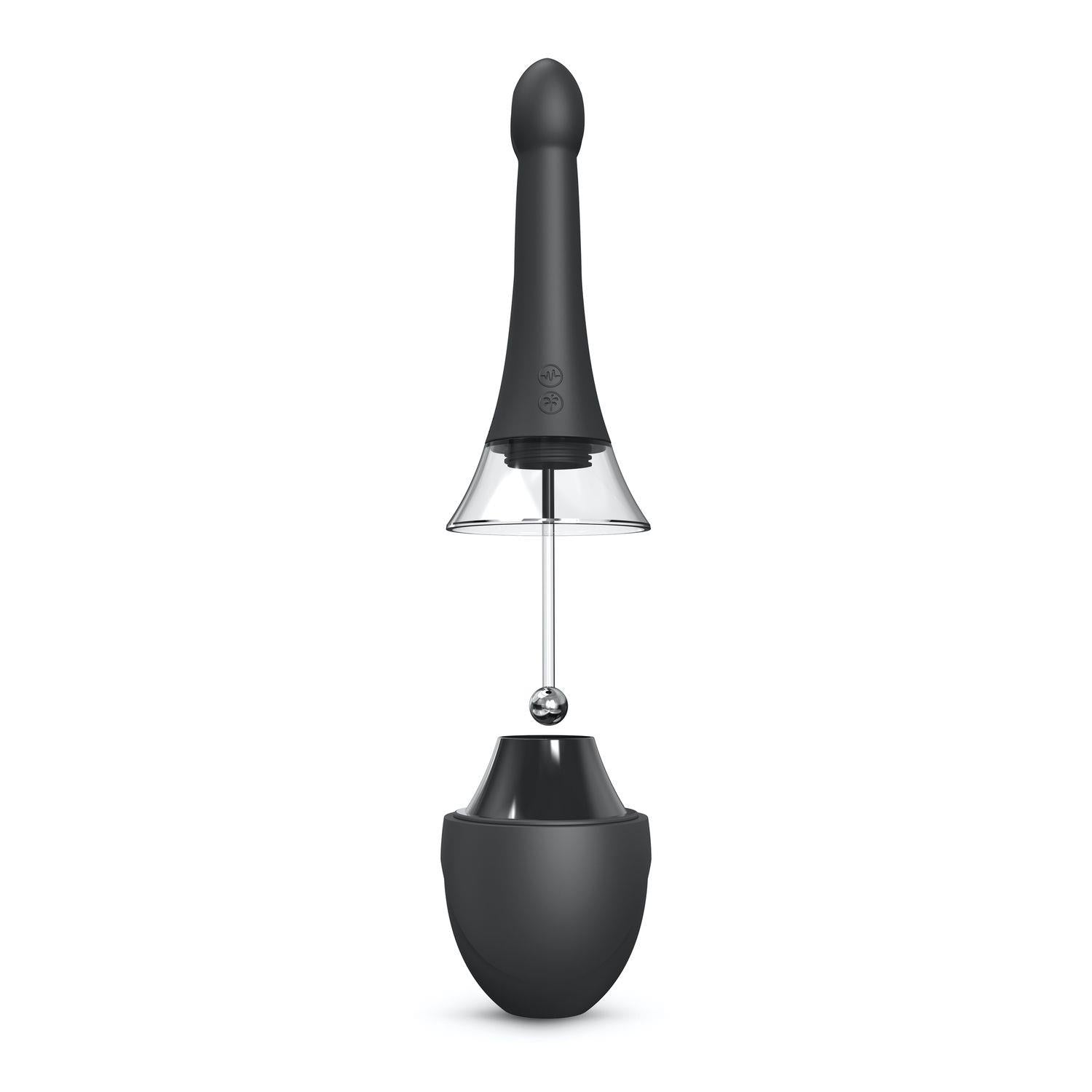 Bec vibrator pentru clismă Dorcel Douche Mate Pro 200 ml USB