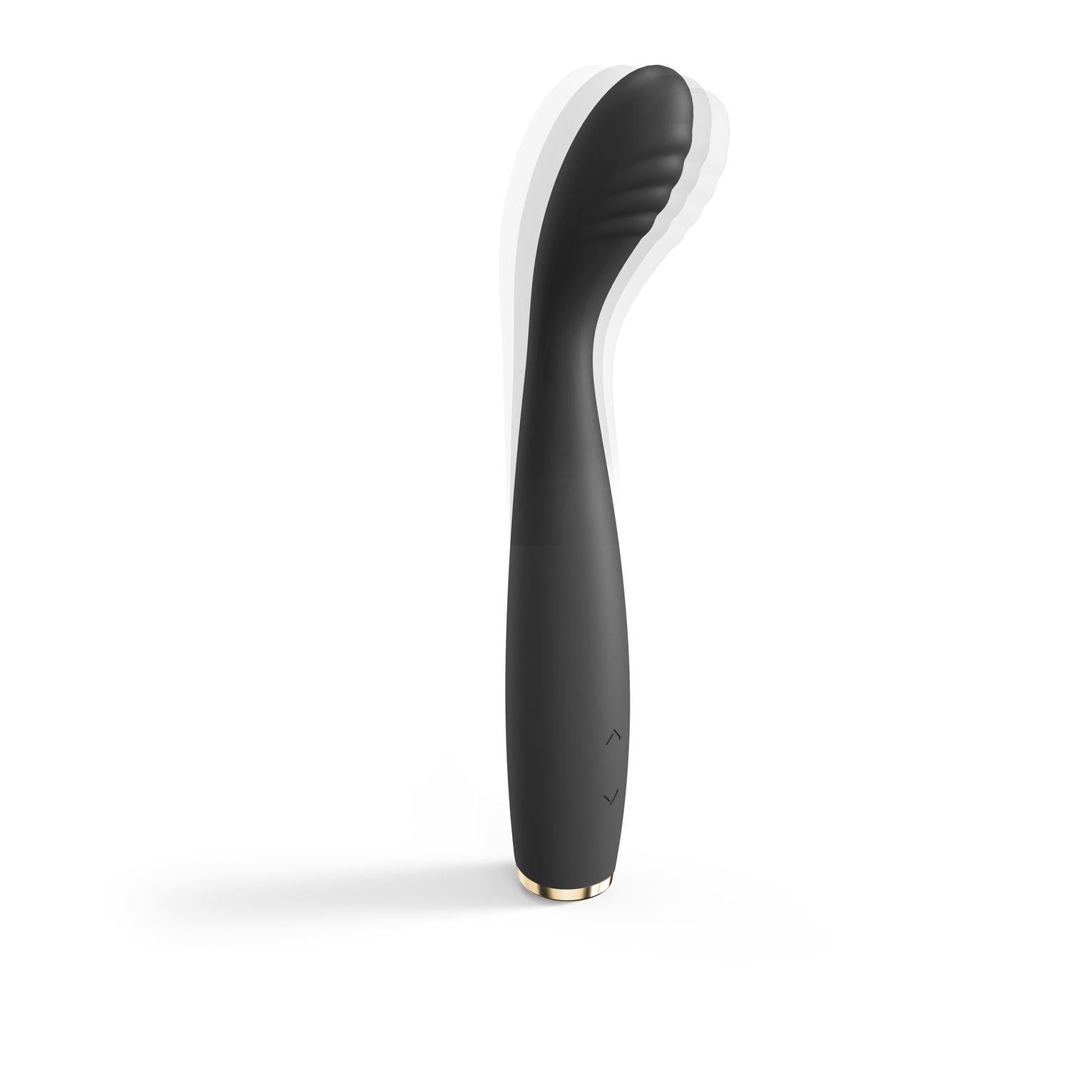 Vibrator GSLIM Dorcel Slim din silicon pentru punctul G, 19 cm, USB