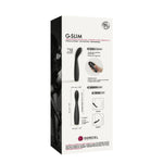 Vibrator GSLIM Dorcel Slim din silicon pentru punctul G, 19 cm, USB