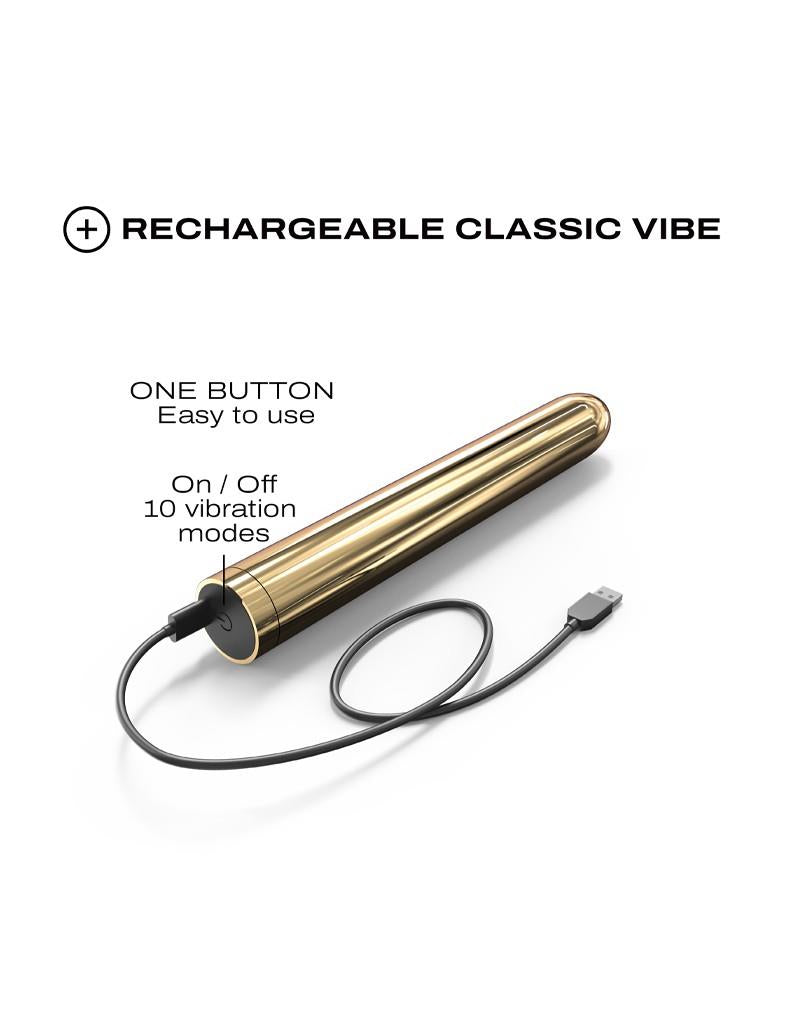 Vibrator Golden Boy 2.0 Dorcel cu 10 moduri