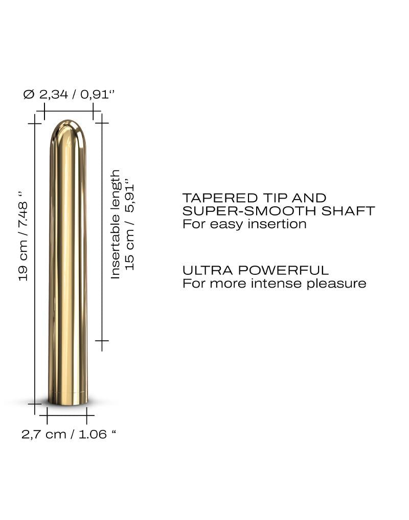 Vibrator Golden Boy 2.0 Dorcel cu 10 moduri