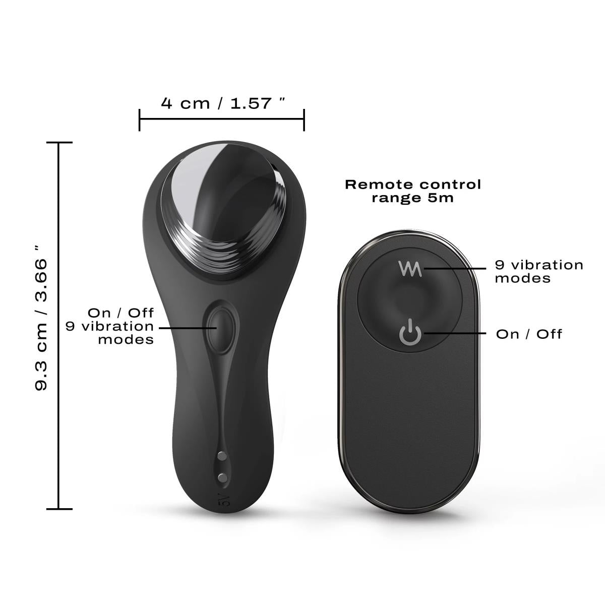 Stimulator clitoridian USB Dorcel Discreet Vibe pentru lenjerie intimă