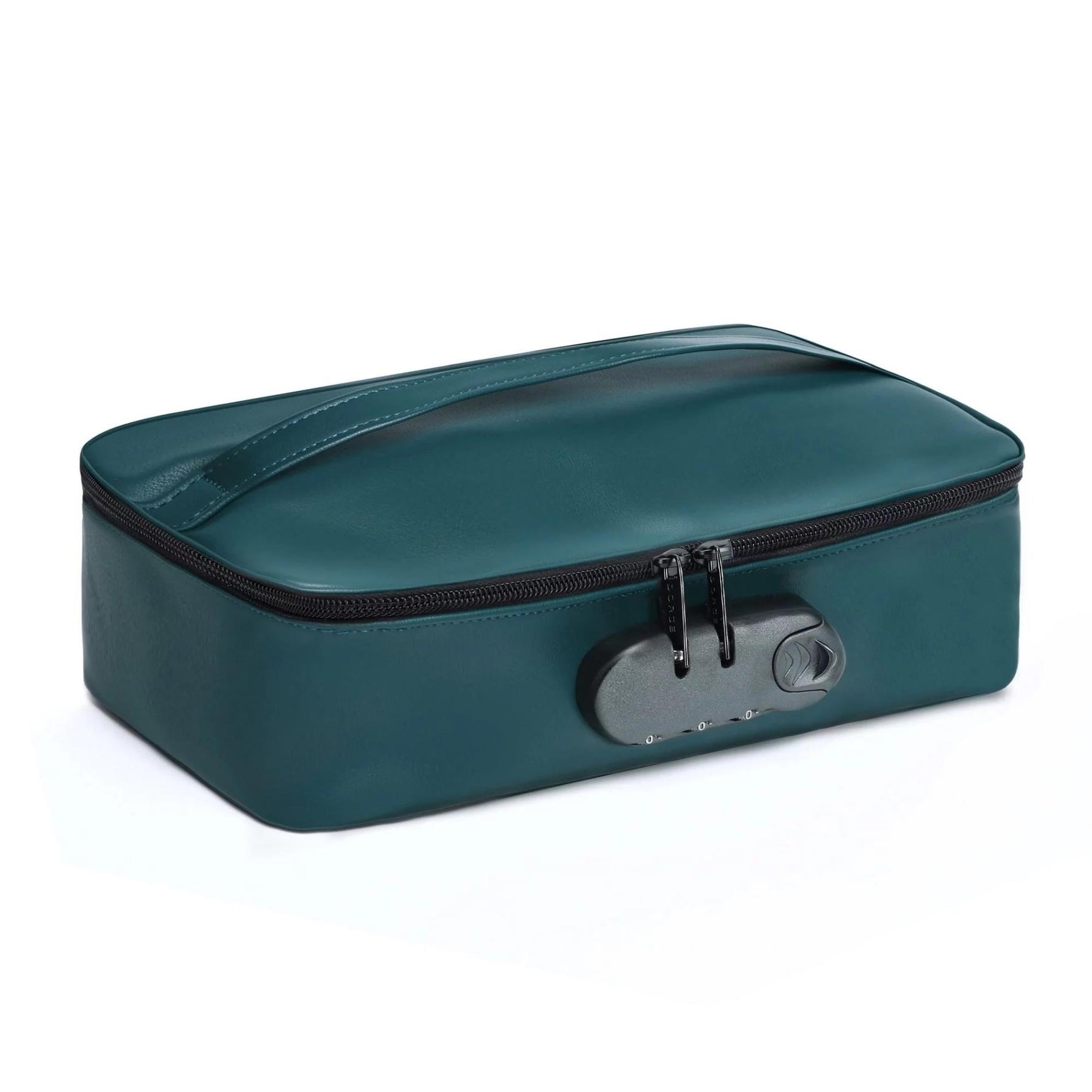 Cutie discretă Dorcel Luxury verde cu lacăt cu combinație