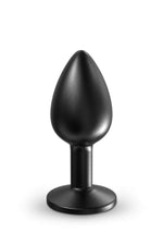 Dop anal metalic Onix S Dorcel, termoreactiv negru