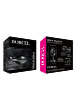Dop anal metalic ONIX Dorcel negru, mărime L