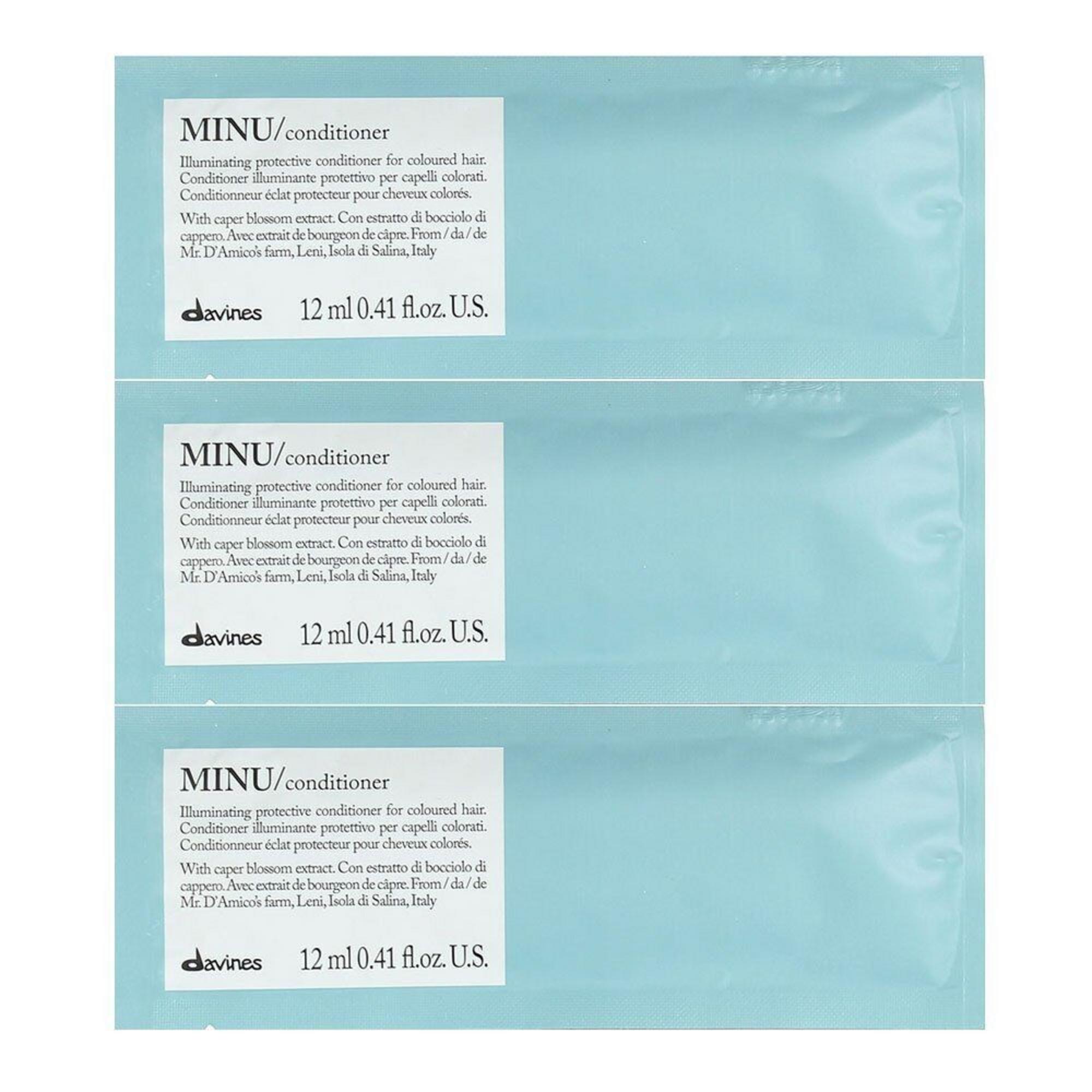 Davines, Minu, Balsam de păr, 12 buc, 12 ml