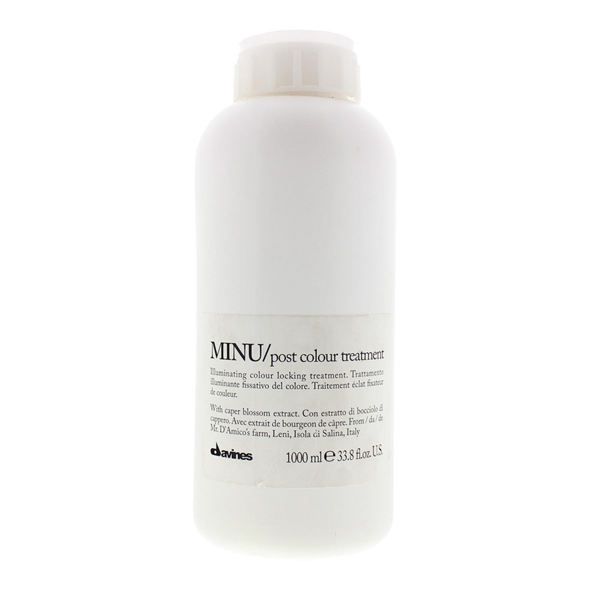 Davines, Minu, Balsam de tratament pentru păr, Iluminând, Toate tipurile de păr, 1000 ml