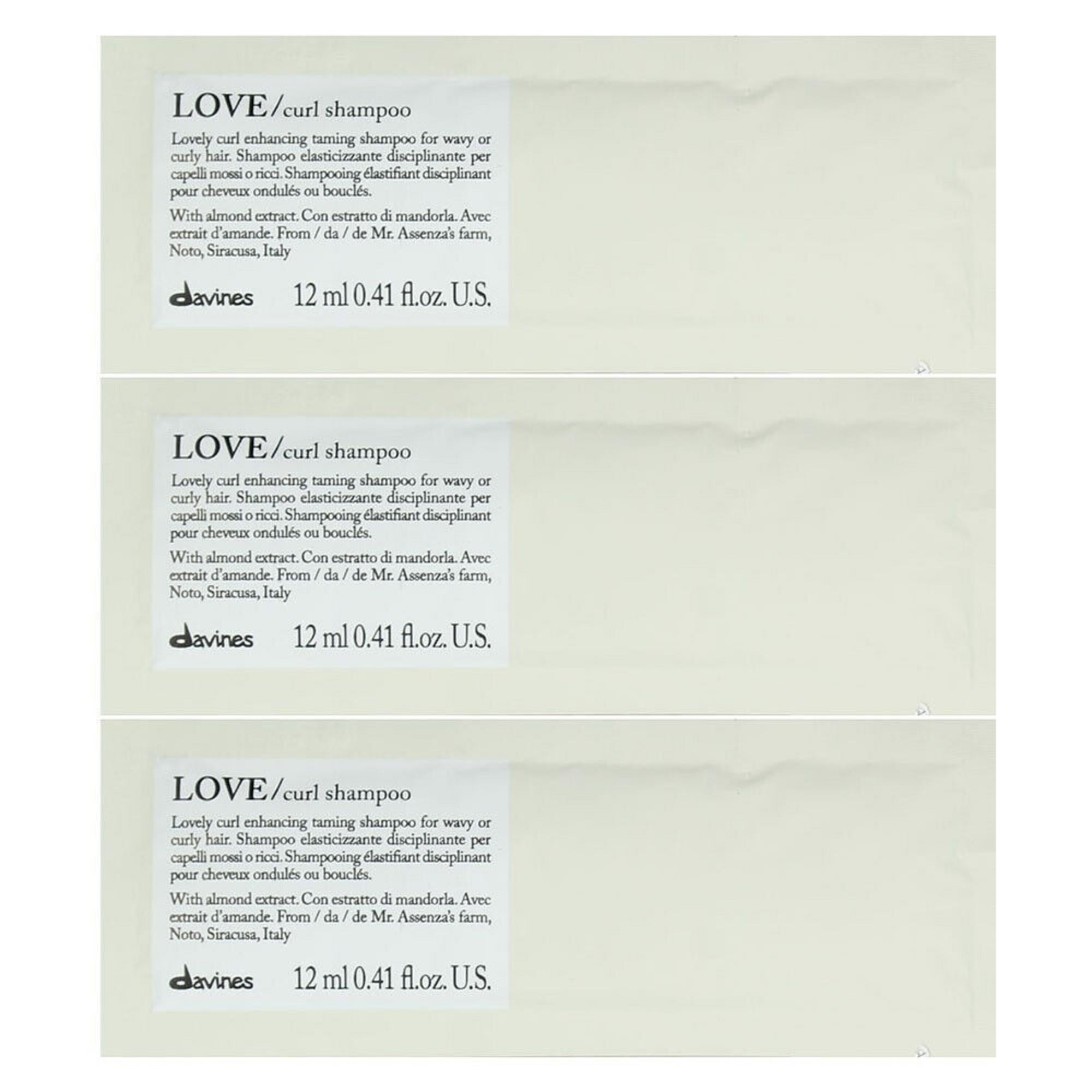 Davines, Love, Hair Shampoo, 12 pcs, 12 ml