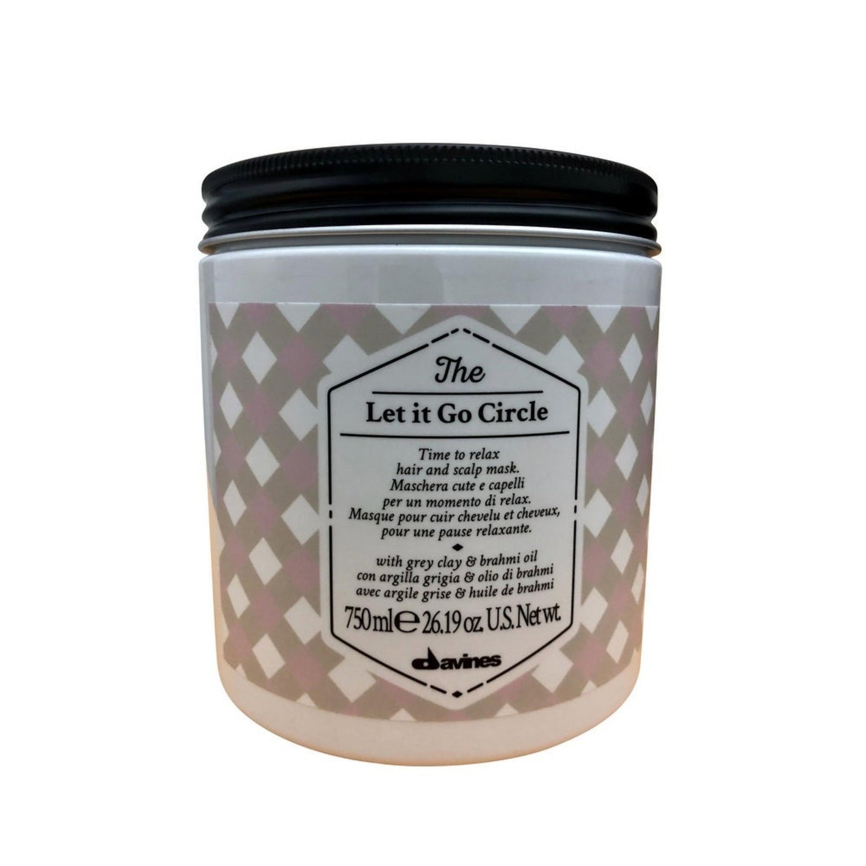 Davines, The Let it Go Circle, Mască cremă pentru tratamentul părului, Moisturization, Frizz Control, 750 ml