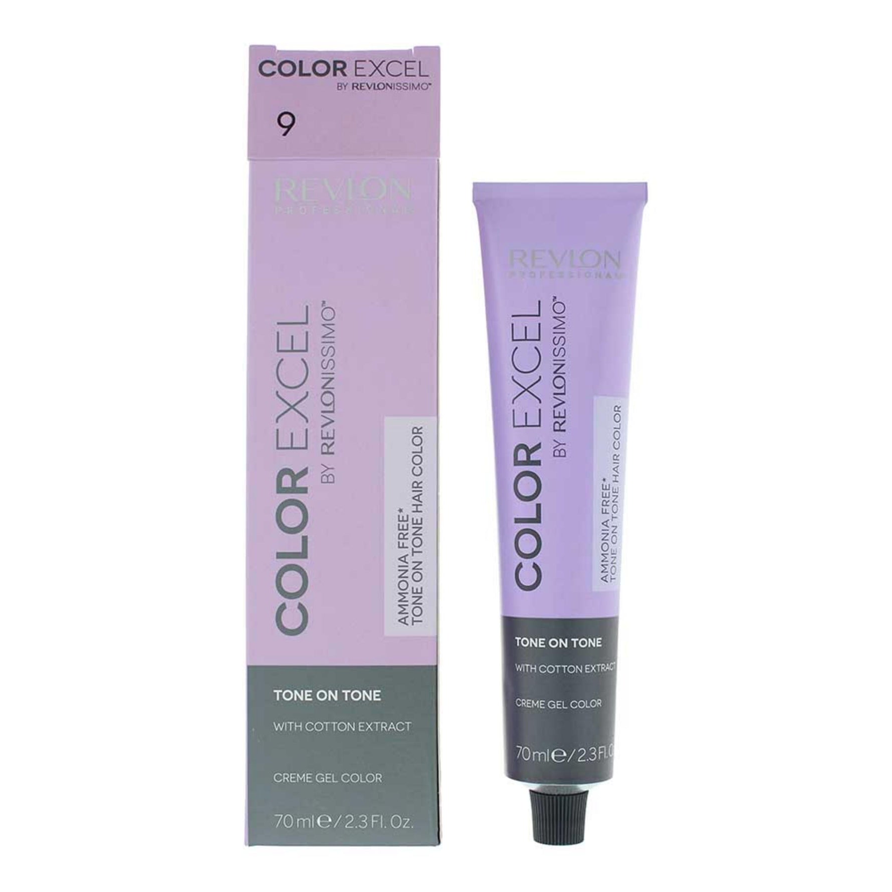 Revlon, Color Excel, Vopsea de păr semi-permanentă, 9 Very Light Blonde, 70 ml