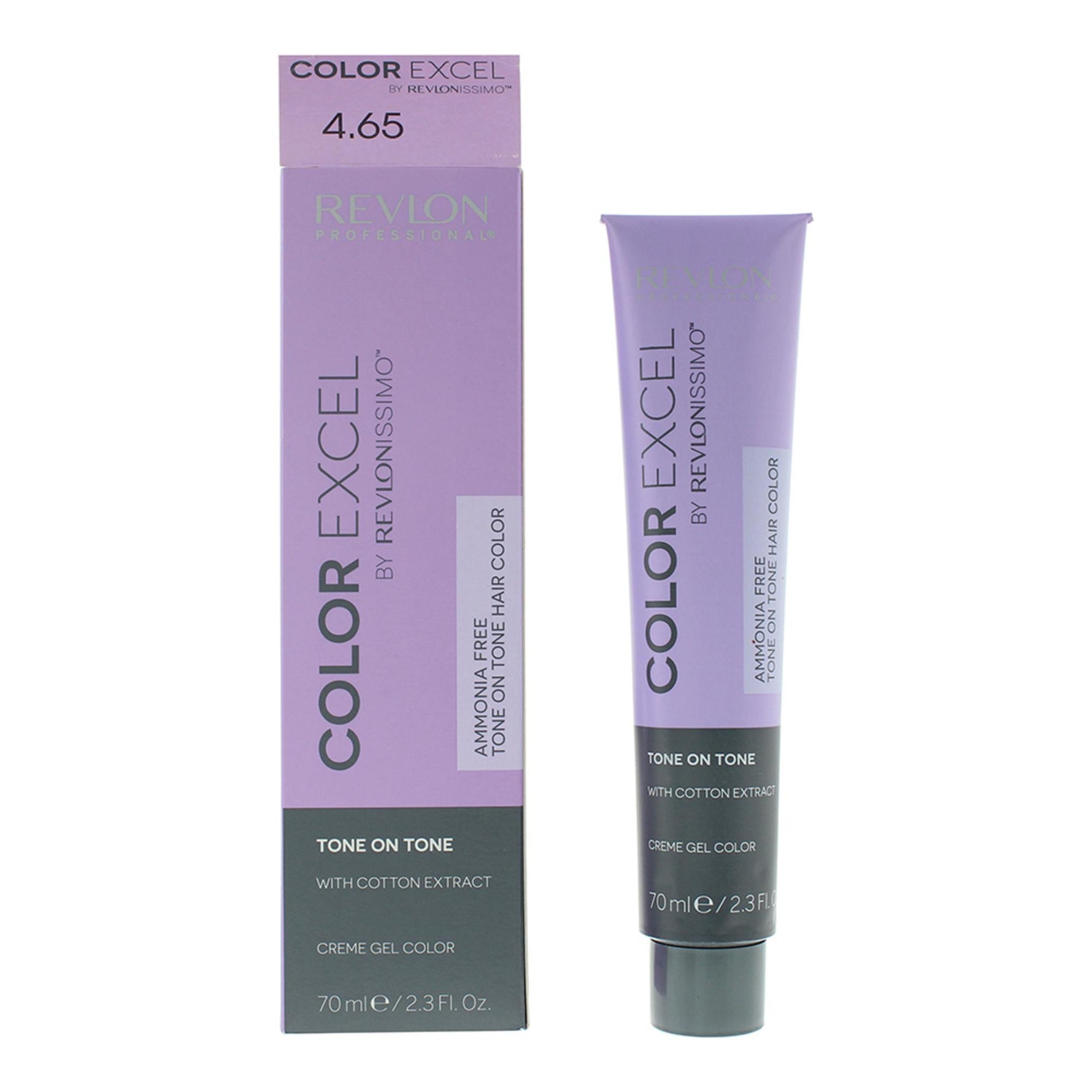 Revlon, Color Excel, Vopsea de păr demi-permanentă, 4.65 Medium Red Mahogany Brown, 70 ml