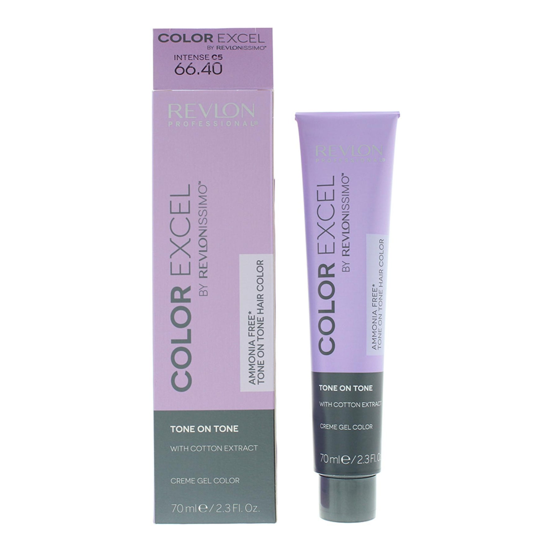 Revlon, Color Excel, Vopsea de păr semi-permanentă, 66.40 Intense Copper, 70 ml