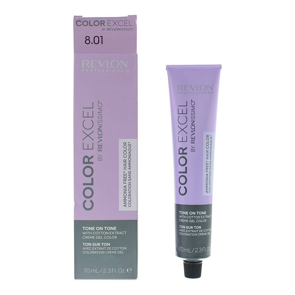 Revlon, Color Excel, Vopsea de păr semi-permanentă, 8.01 Light Natural Ash Blonde ml
