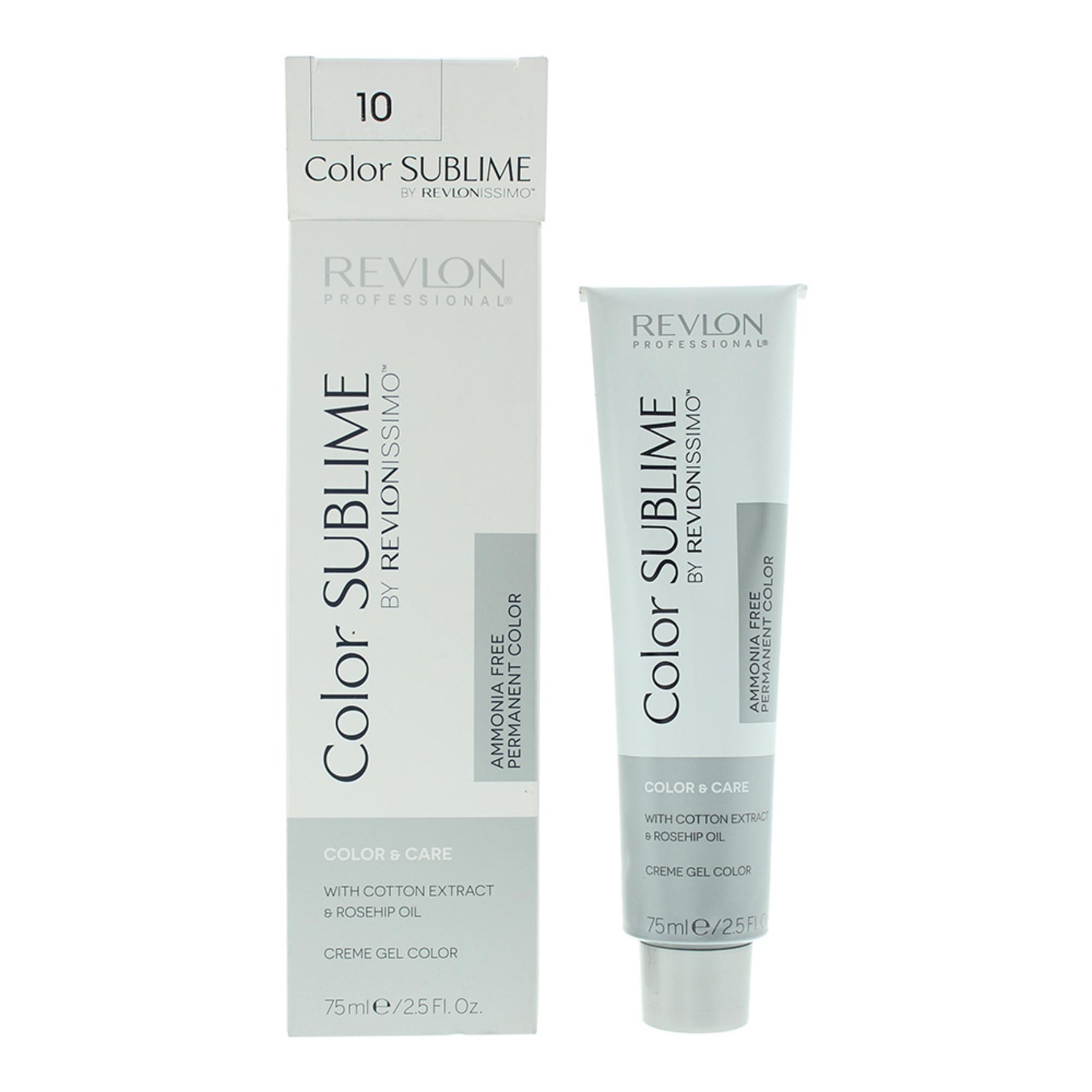 Revlon, Color Sublime, Vopsea permanentă de păr, 10 Lightest Blonde, 75 ml