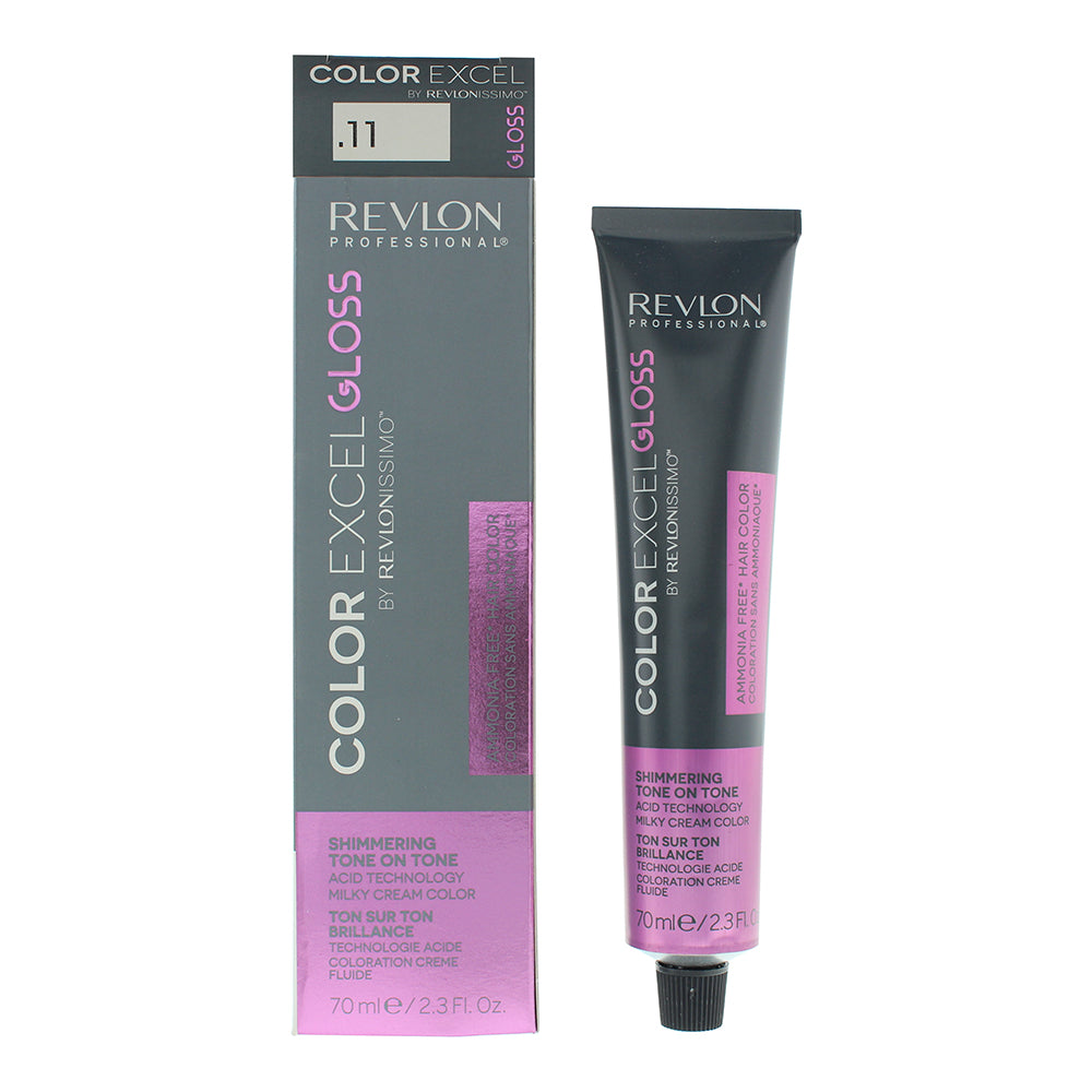 Revlon, Color Excel, Luciu de culoare a părului, 11 11 Silver Ash, 70 ml
