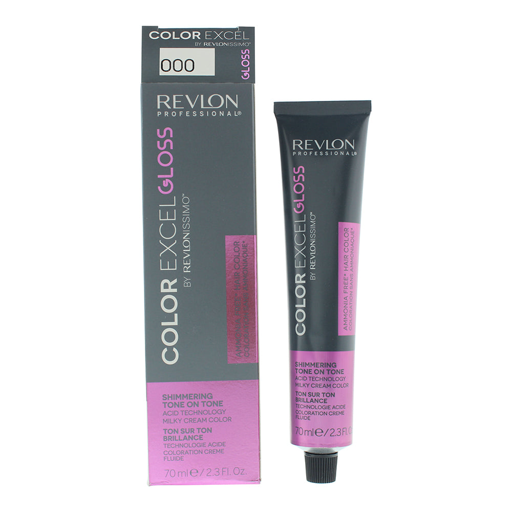 Revlon, Color Excel, Vopsea permanentă de păr, 000 Clear, 70 ml