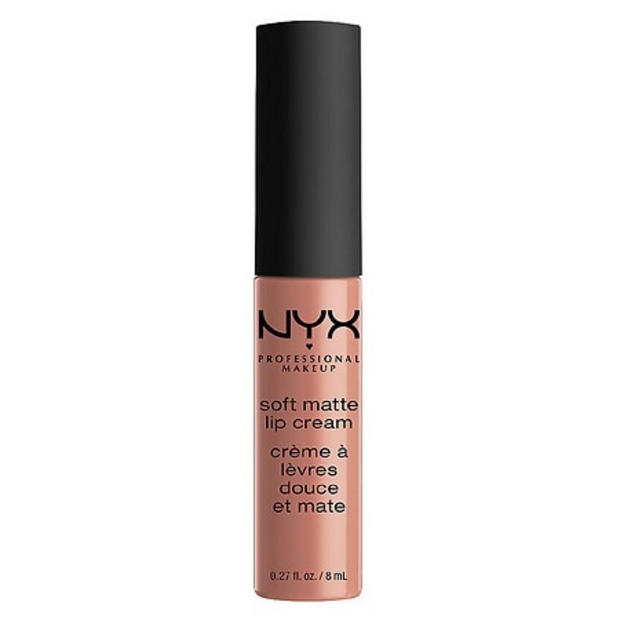 Nyx, Soft Matte, Fără cruzime, Cremă de buze, Ruj lichid, 02, Stockholm, 8 ml