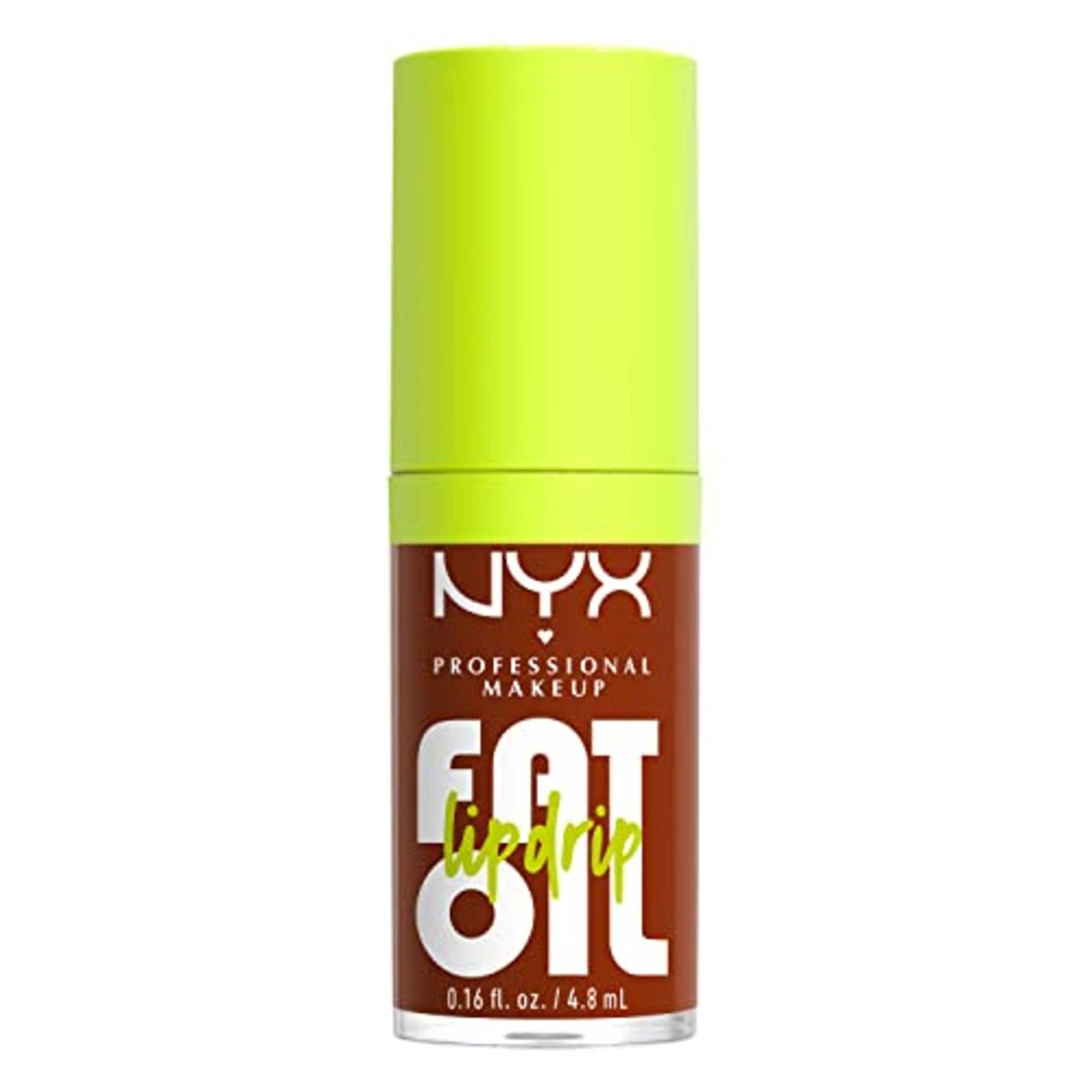 Nyx, Fat Oil Lip Drip, Vegan, Lucios, Ulei de buze, Nu a fost găsit, Derulare, 4.8 ml