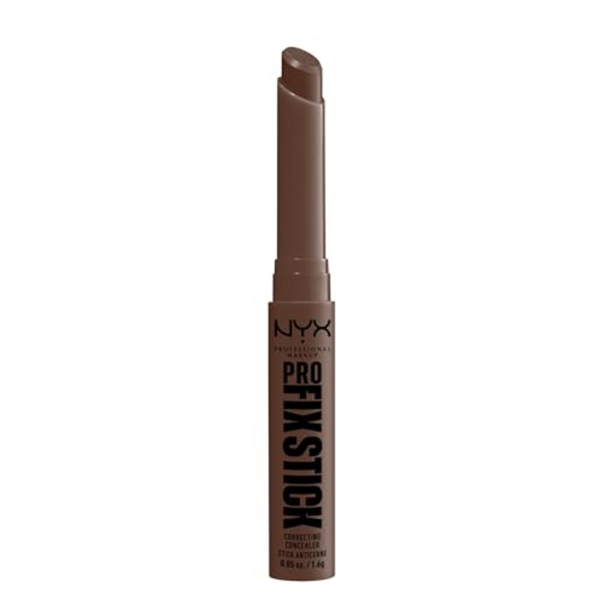 Nyx, Pro Fix Stick Correcting, Vegan, Corectează, Ascunde, Luminează, Creion corector, 17, Nucă adâncă, 1.6 g