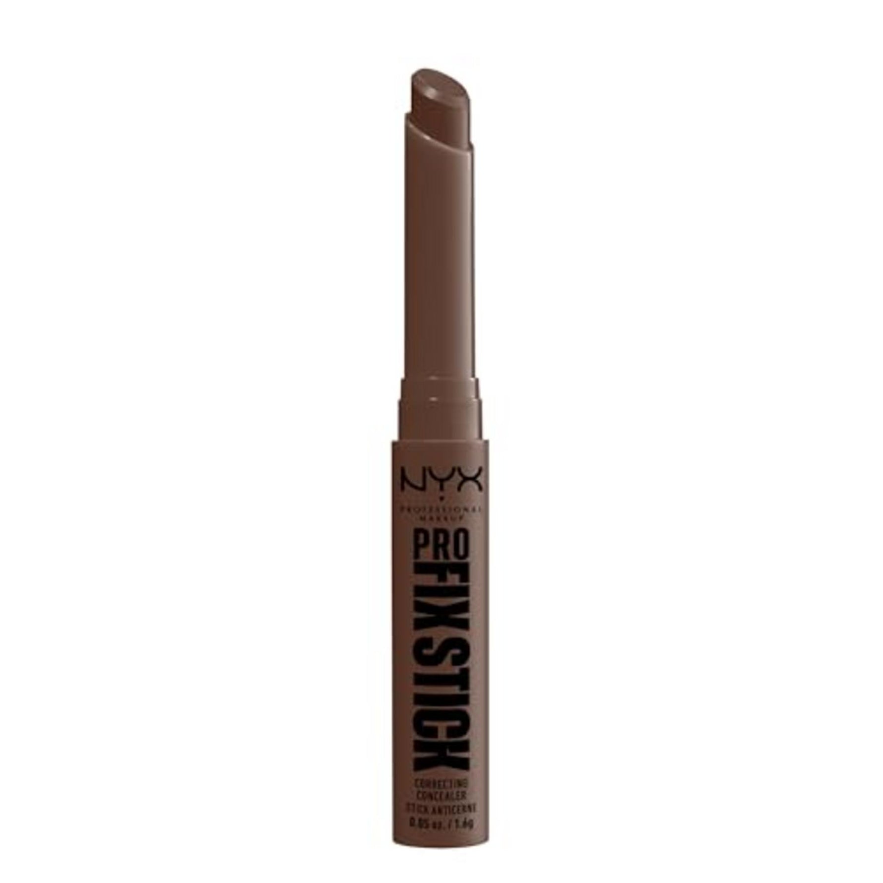 Nyx, Pro Fix Stick Correcting, Vegan, Corectează, Ascunde, Luminează, Creion corector, 17, Nucă adâncă, 1.6 g