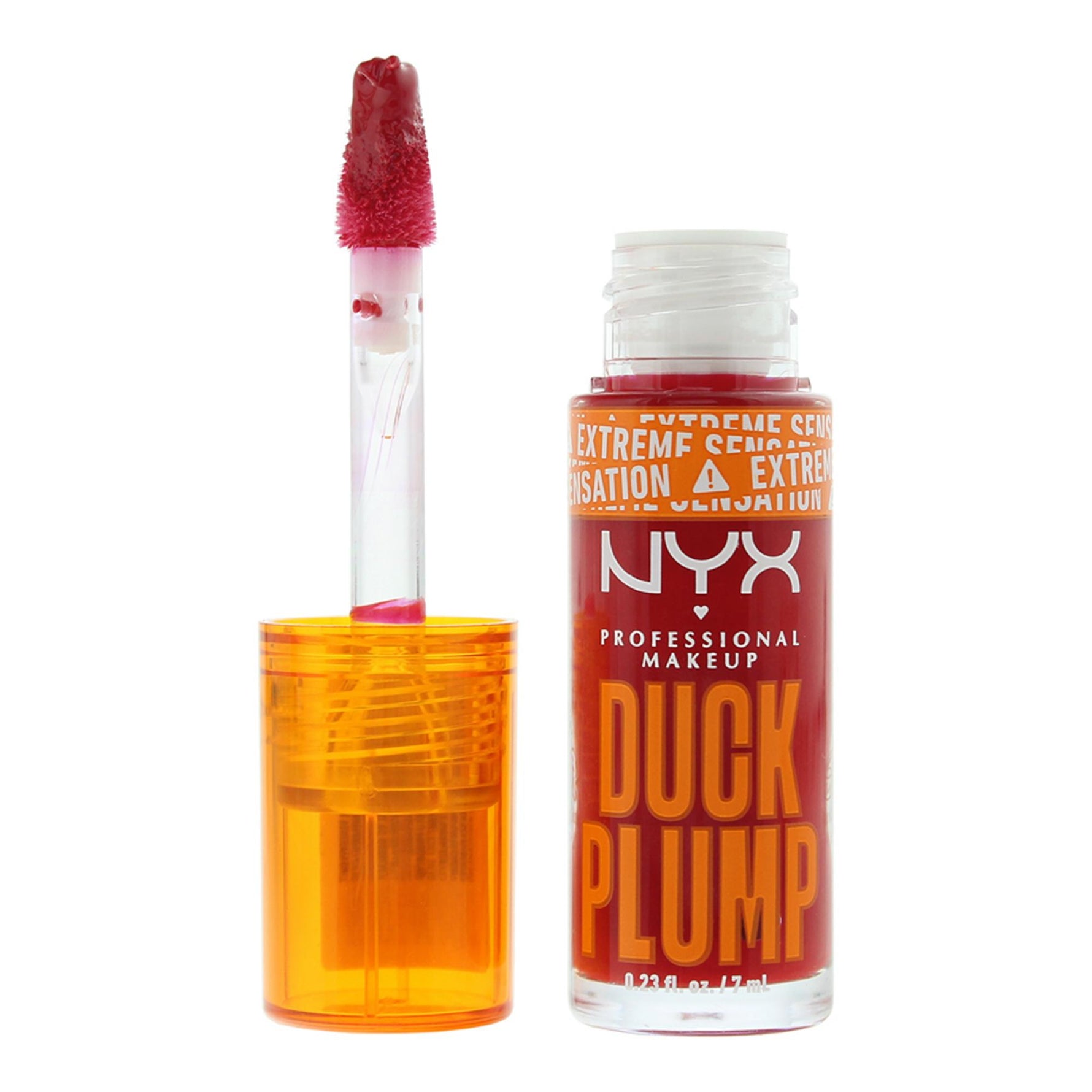 Nyx, Duck Plump, Vegan, Umplere, Plumper pentru buze, 14, Sala Flăcărilor, 7 ml