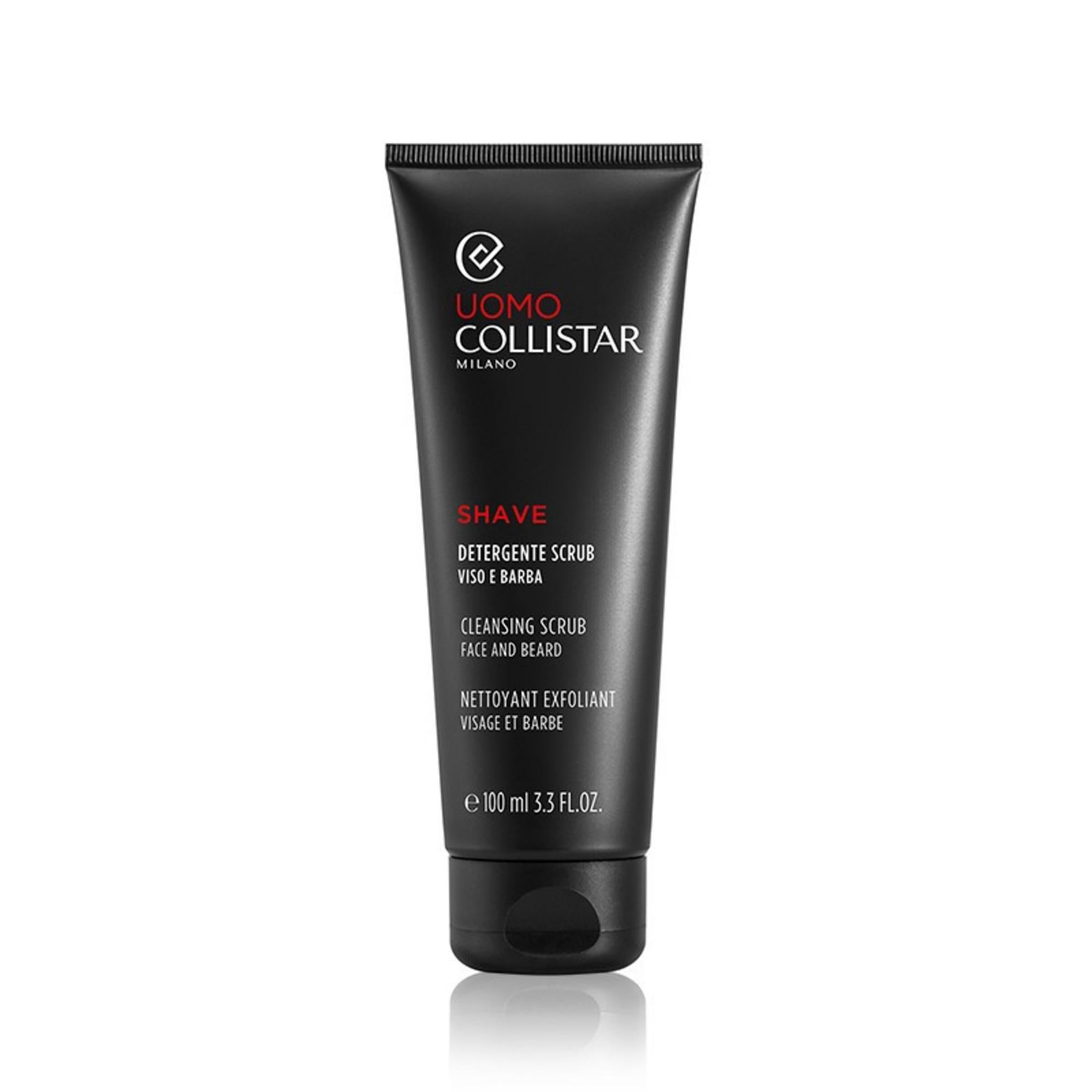 Collistar, Uomo, Curățare blândă, Scrub de curățare, Pentru față, 100 ml