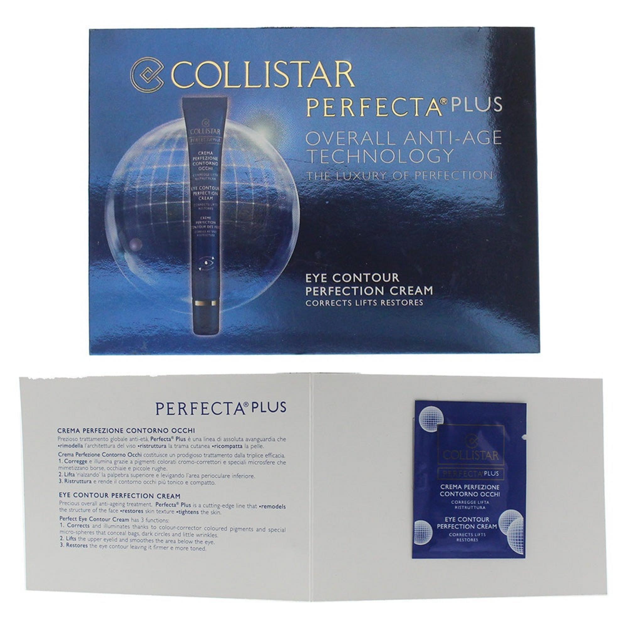 Collistar, Perfection, Anti-îmbătrânire, Cremă pentru ochi, 15 ml *Mostră