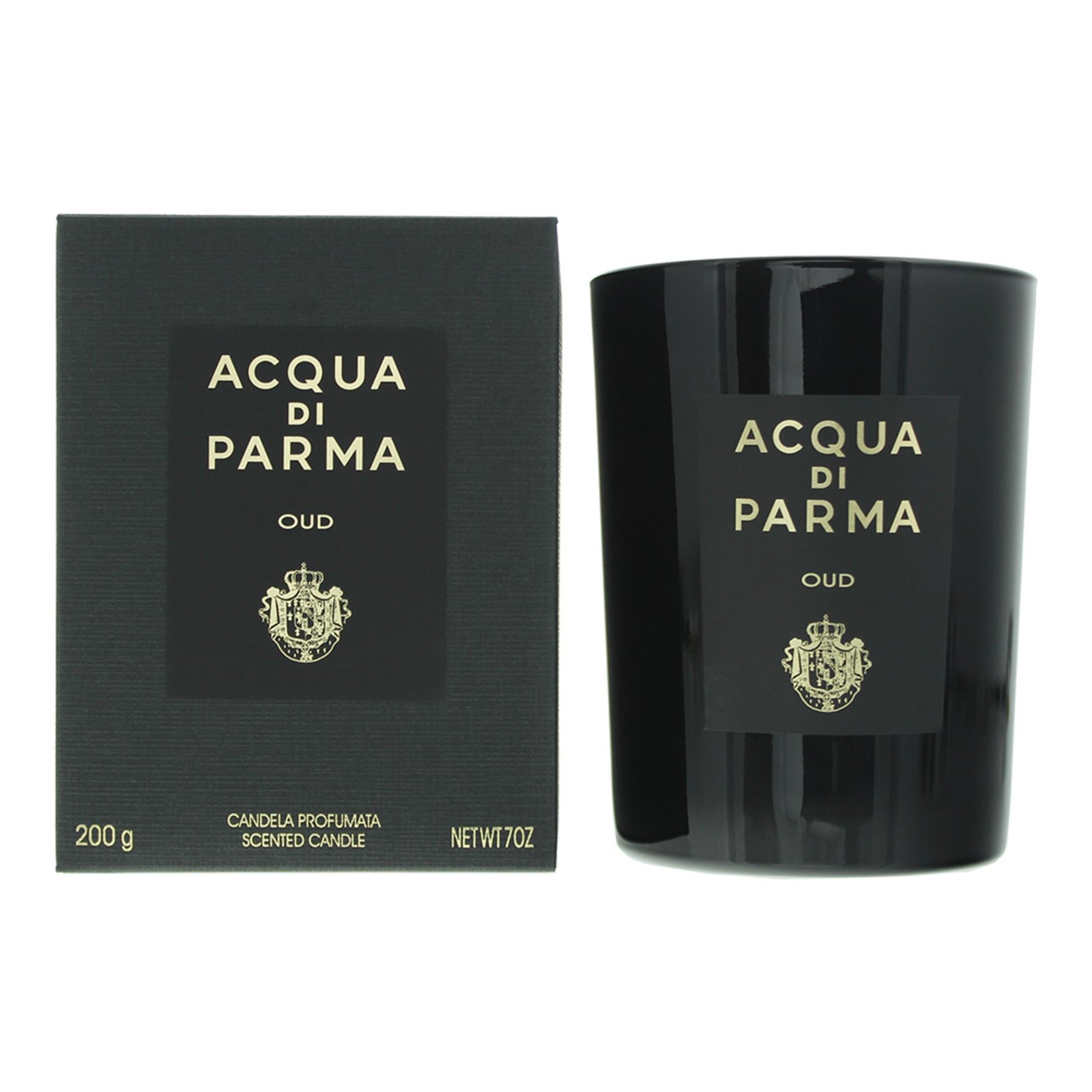 Acqua di Parma, Signatures Of The Sun - Oud, Lumânare parfumată, 200 g
