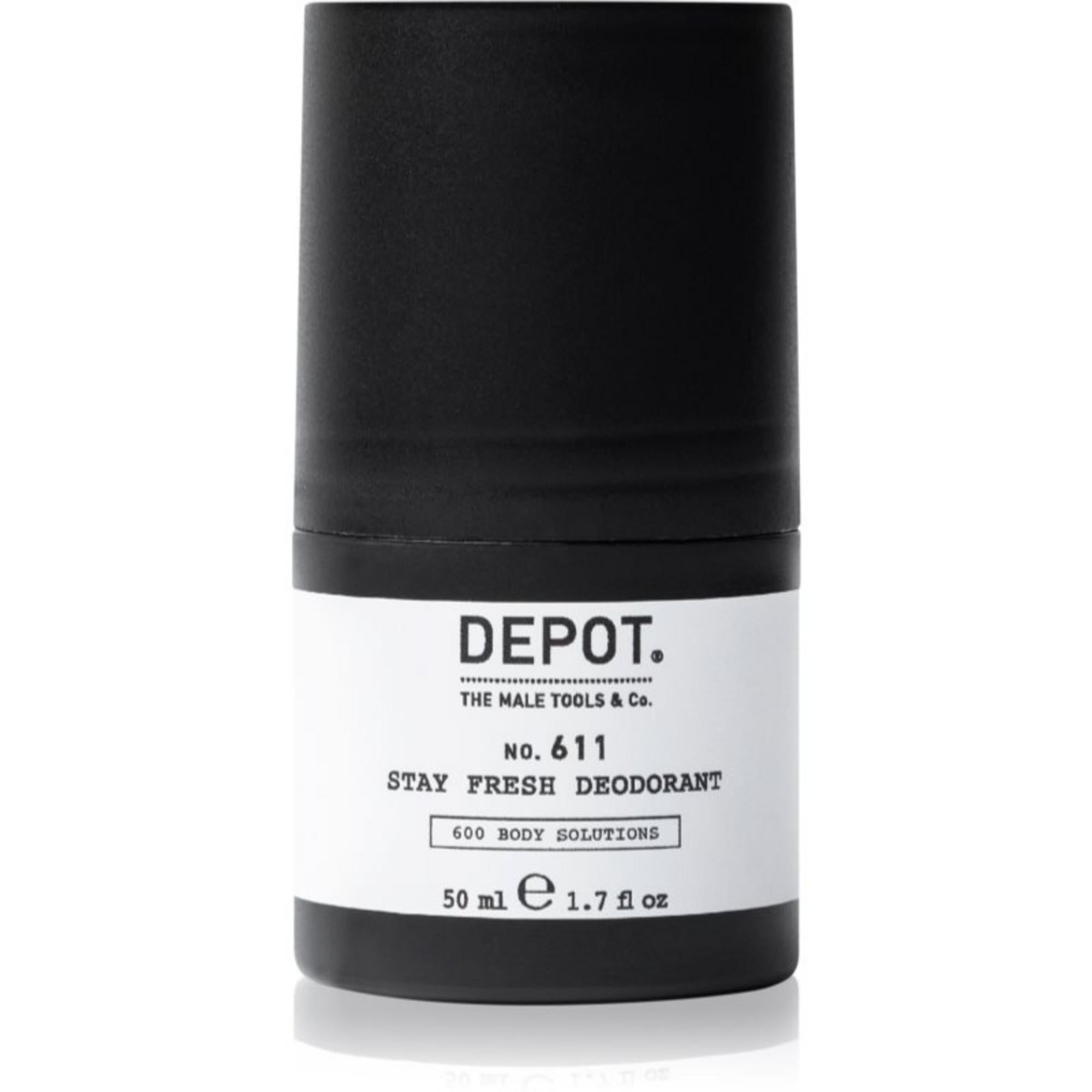 Depot, 600 Body Solutions No. 601, Calmant, Deodorant roll-on, Pentru bărbați, 50 ml