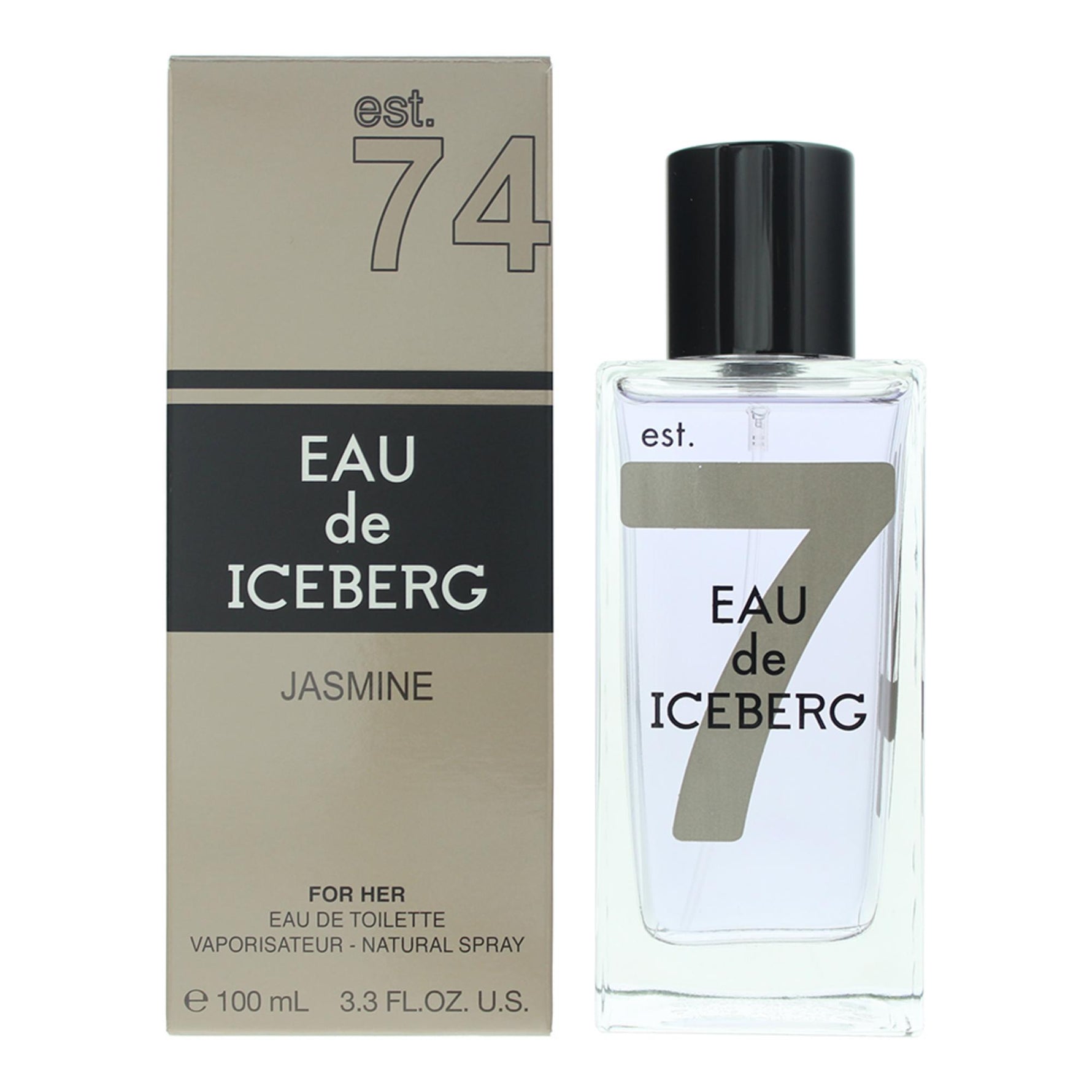 Iceberg, Eau De Iceberg Jasmine, Apă de toaletă, Pentru femei, 75 ml