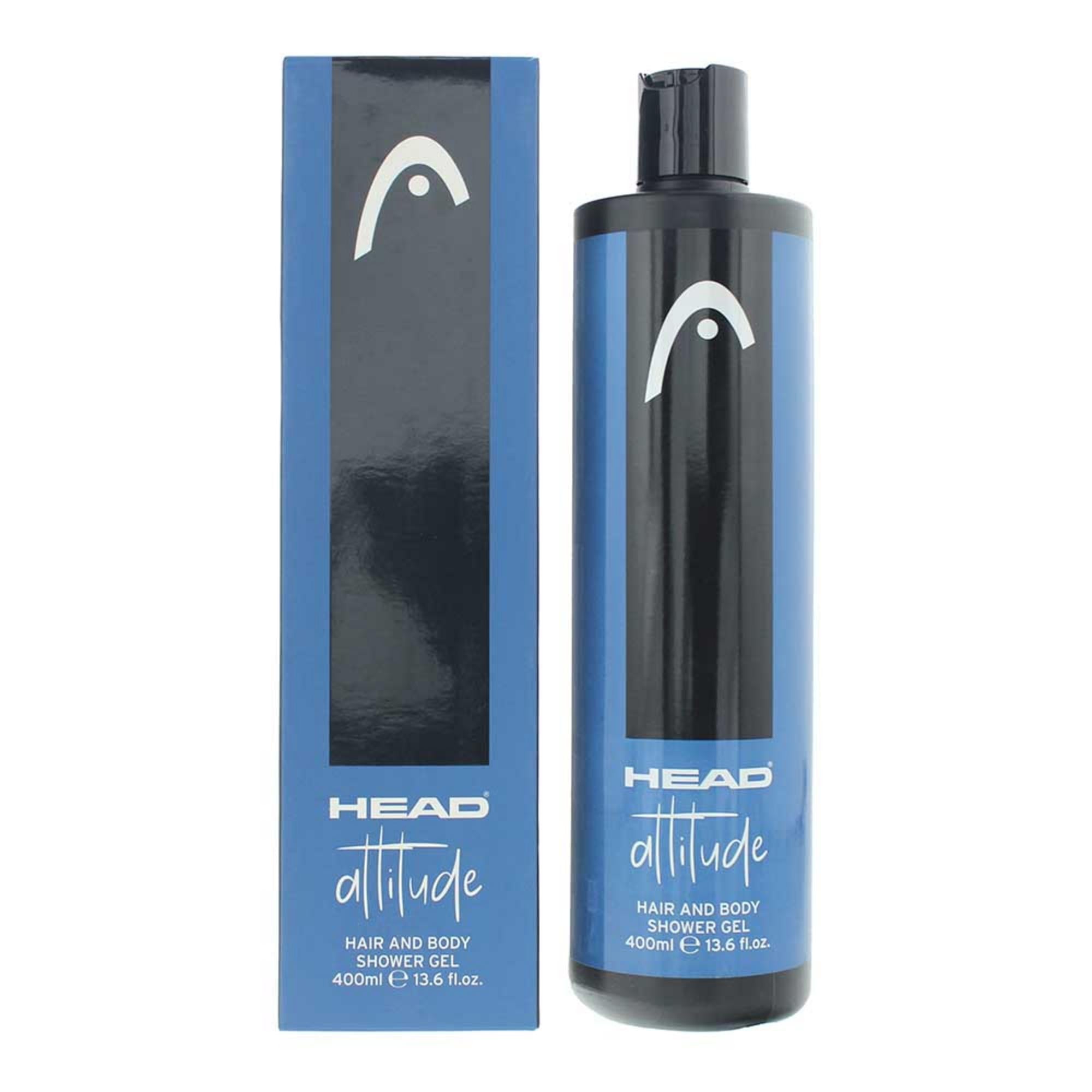 Head, Attitude, Gel de duș și șampon 2 în 1, 400 ml